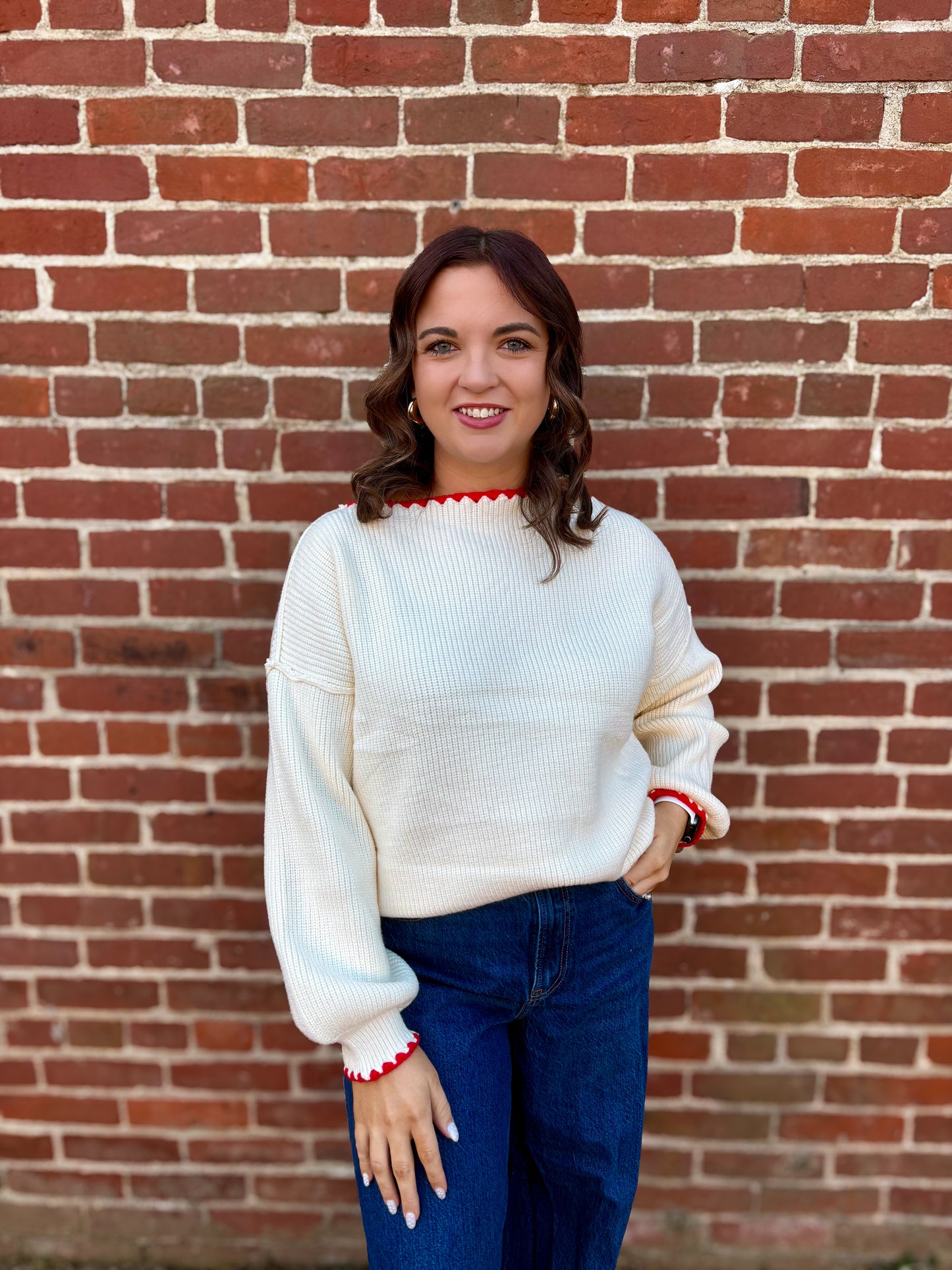 Be Mine Boatneck Sweater